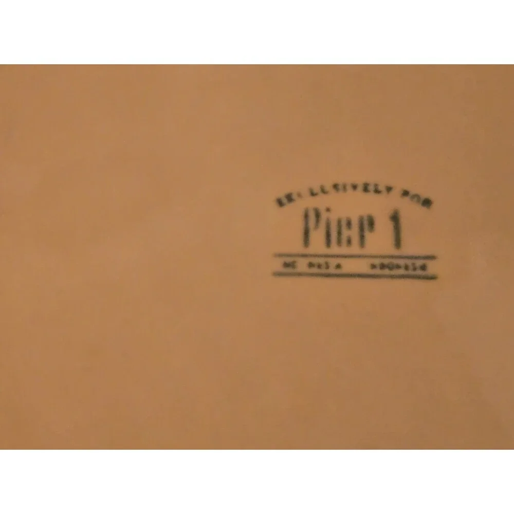Pier 1 Imports Mesa Mustard Yellow Dinner Plate 11